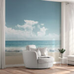 Fototapeten Blauer Himmel mit Wolken