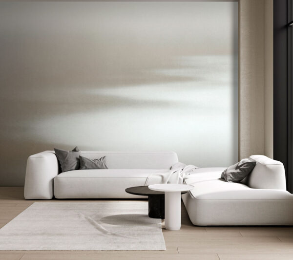 Gelassene Wellen in abstraktem Design Fototapeten Gelassene Wellen in abstraktem Design