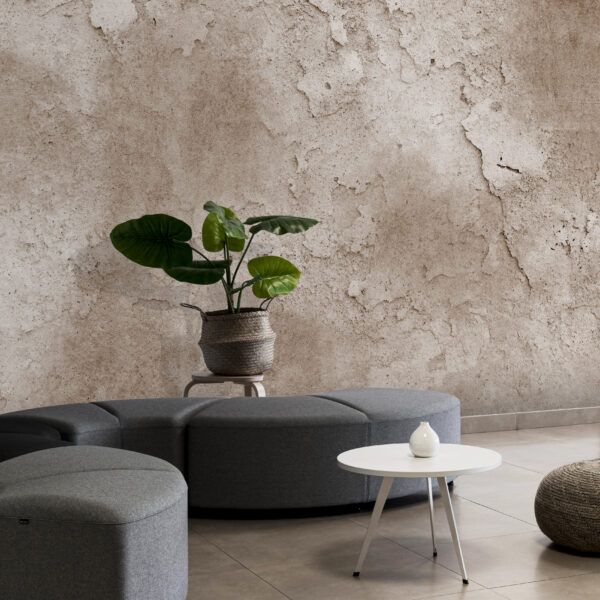 Gealterte Wandtextur mit Rissen Fototapeten Gealterte Wandtextur mit Rissen