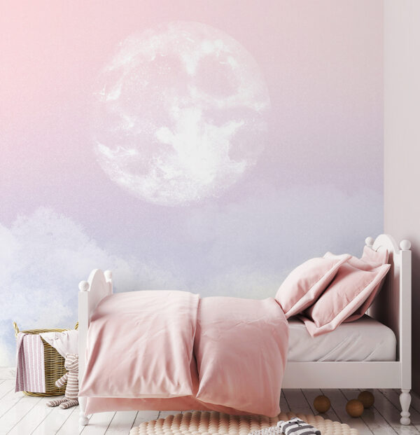 Der Mond am Himmel Fototapeten Der Mond am Himmel