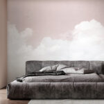 Fototapeten Weiße Wolke am Himmel