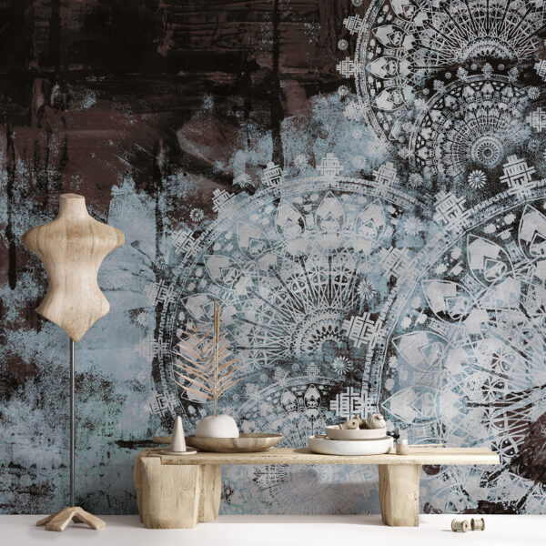 Fototapeten Unscharfes Bild einer Sonne