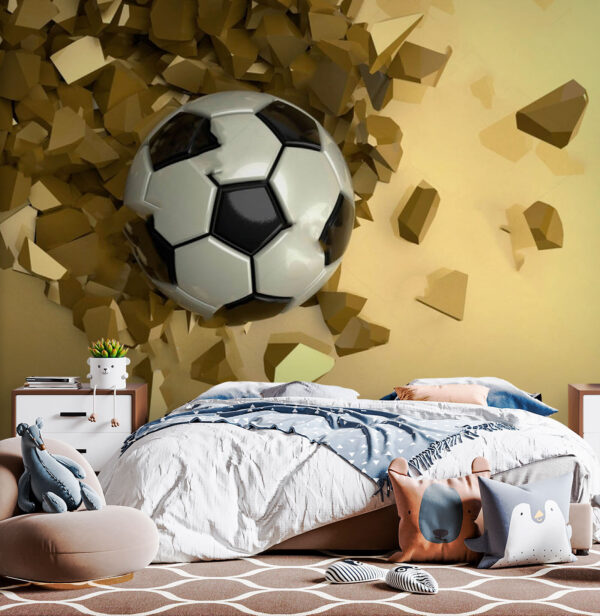 Schwarzer und weißer Fußball Fototapeten Schwarzer und weißer Fußball
