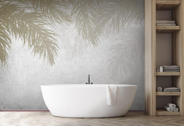 Fototapeten Natur’s Touch auf einer subtilen Kulisse