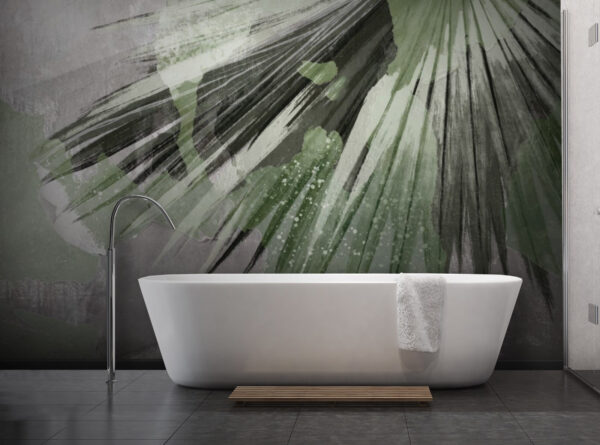 Von der Natur inspiriertes künstlerisches Palmen-Design Fototapeten Von der Natur inspiriertes künstlerisches Palmen-Design