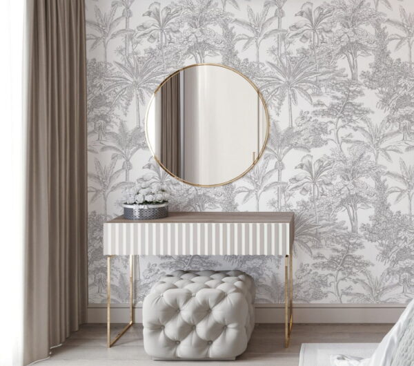 Fototapeten Muster von Palmen