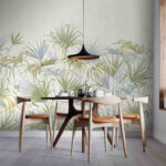 Fototapeten Vogel fliegt durch die Luft