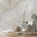 Fototapeten Weiche und einladend strukturierte Oberfläche