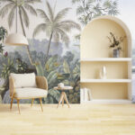 Fototapeten Unscharfes Bild einer Blume