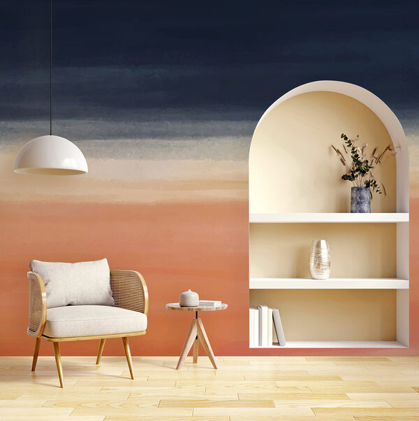 Fototapeten Dunkler Himmel mit Wolken