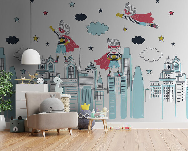 Fototapeten Schwarzer Stern auf weißem Hintergrund