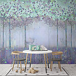 Fototapeten Gemälde eines Hirsches