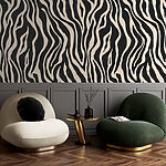 Fototapeten Zebrastreifenmuster auf dem Display
