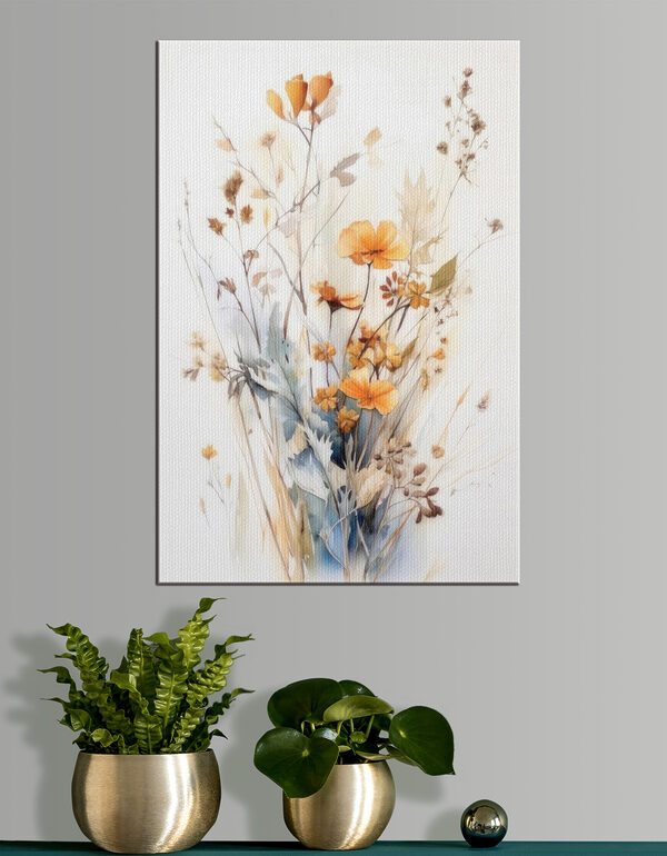 Zartes Aquarell-Blumenarrangement gemalt Wandbilder Zartes Aquarell-Blumenarrangement gemalt