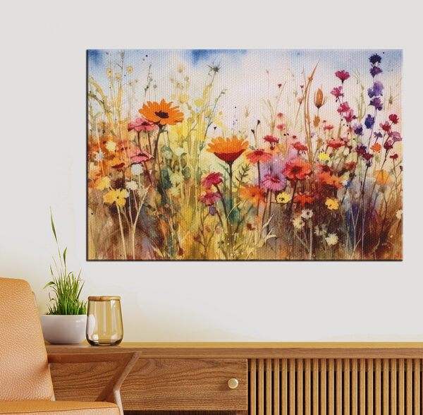 Wandbilder Lebendige Wildblumen in Aquarellmalerei (Artikelnummer: s33666) Wandbilder Wandbilder Lebendige Wildblumen in Aquarellmalerei (Artikelnummer: s33666)