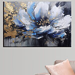 Wandbilder Gemälde einer Blume