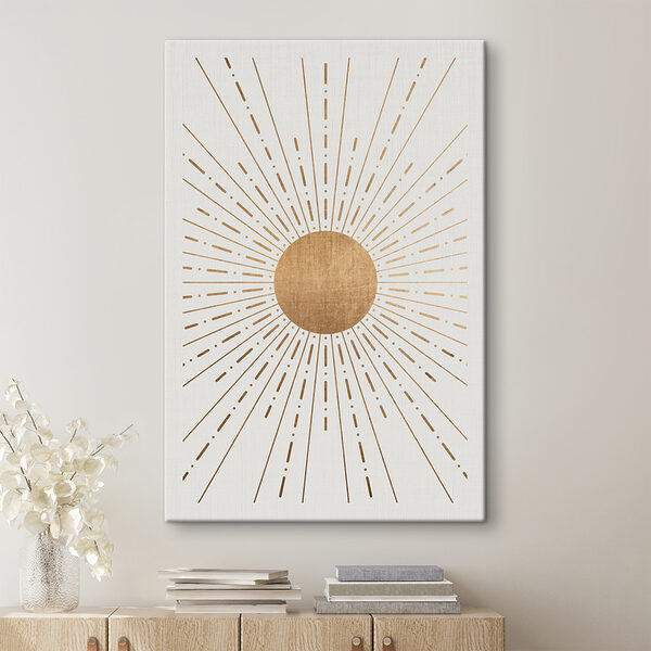 Wandbilder Wandbilder Strahlendes Sonnenschliff-Muster (Artikelnummer: s35879)
