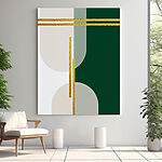 Wandbilder Elegante Linien in modernen Farbtönen Kunst