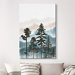 Wandbilder Silhouette eines Baumes