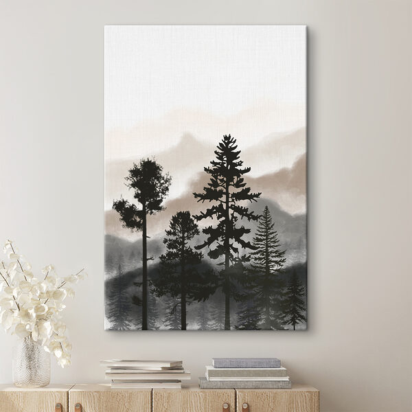 Wandbilder Silhouette eines Baumes