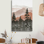 Wandbilder Silhouette eines Baumes