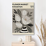 Wandbilder Blumenkunst im Vintage-Stil, Kingston 1971