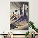 Wandbilder Pflanze im Sand