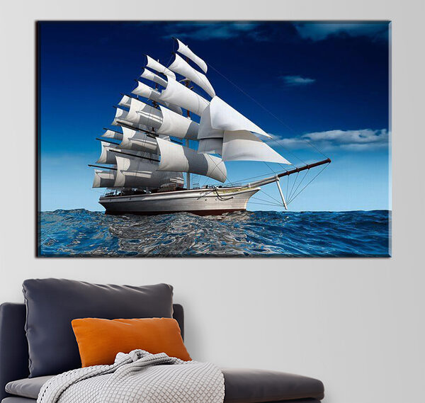 Segelboot auf dem Wasser Wandbilder Segelboot auf dem Wasser