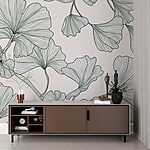 Fototapeten Elegantes Ginkgoblatt-Motiv