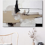 Wandbilder Abstrakte Linien und Formen auf Leinwand