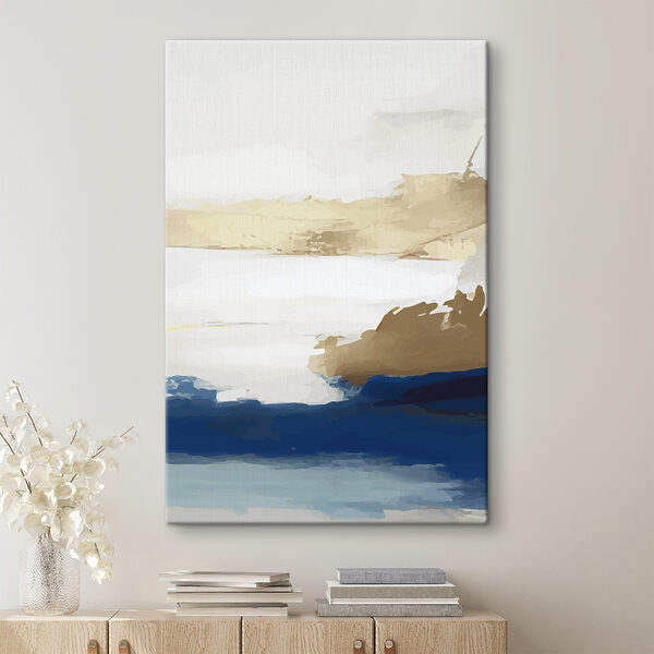 Brauner und blauer Berg Wandbilder Brauner und blauer Berg
