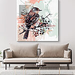 Wandbilder Vogel auf einem Ast