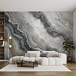 Fototapeten Marmortextur mit eleganten Wirbeln