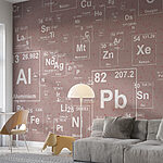 Fototapeten Weißer Buchstabe auf grauem Hintergrund