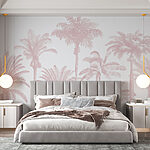 Fototapeten Gruppe von Palmen