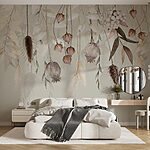 Fototapeten Herbsttöne in zartem Gleichgewicht