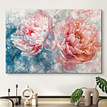 Wandbilder Ätherische Blüten in Aquarelltönen.