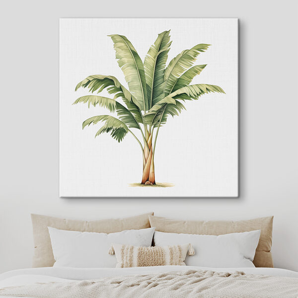 Palme mit großen Blättern Wandbilder Palme mit großen Blättern