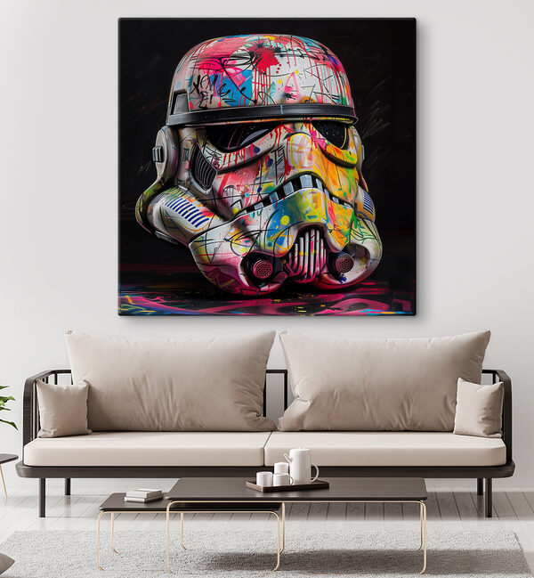 Bunter Sturmtruppenhelm Wandbilder Bunter Sturmtruppenhelm