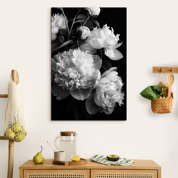 Gruppe von weißen Blumen Wandbilder Gruppe von weißen Blumen