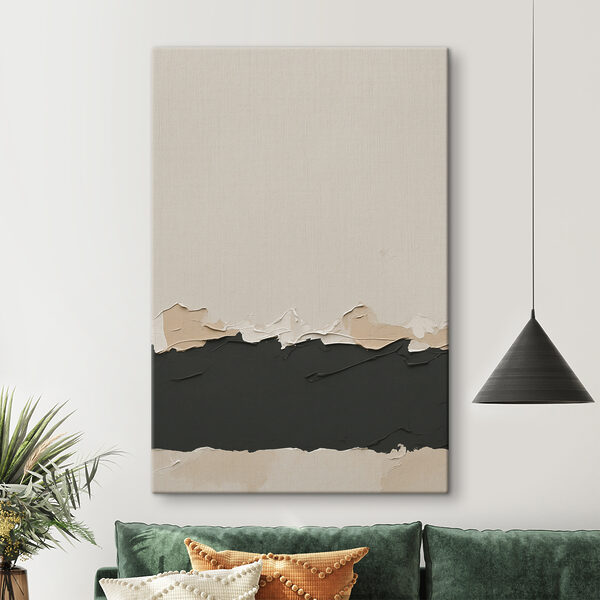 Weiße und schwarze Wand Wandbilder Weiße und schwarze Wand