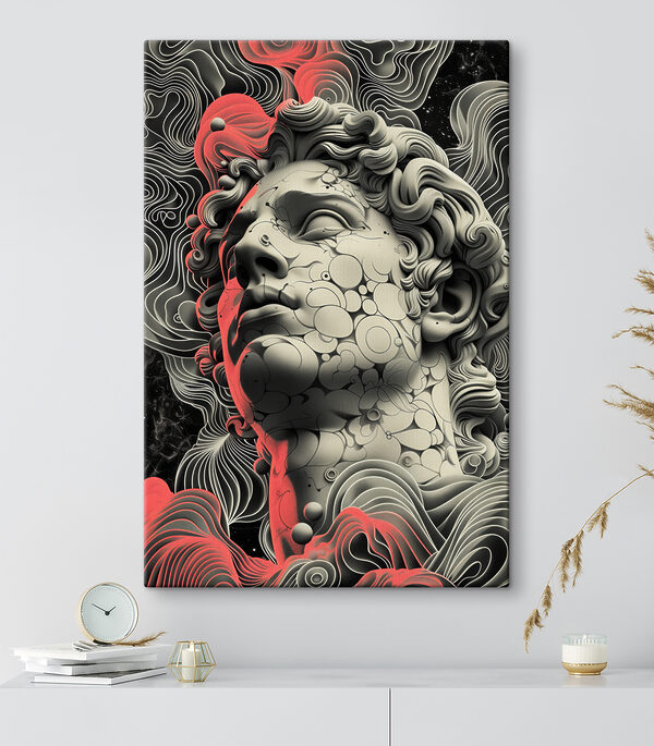 Statue eines Mannes Wandbilder Statue eines Mannes