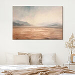 Wandbilder Landschaft mit Bergen und Nebel