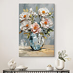 Wandbilder Vase mit Blumen darin