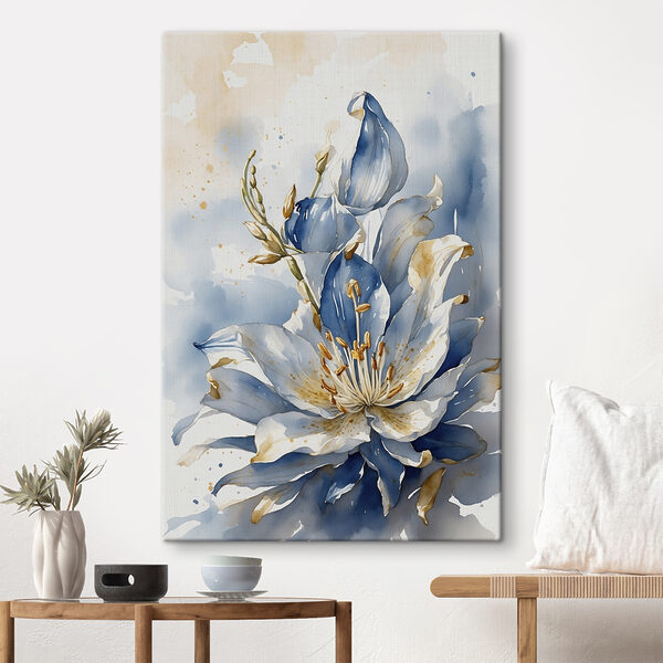 Aquarell einer Blume Wandbilder Aquarell einer Blume
