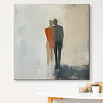 Wandbilder Gemälde von ein paar Menschen