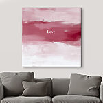 Wandbilder Roter und weißer Hintergrund