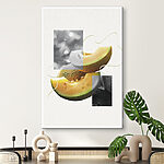 Wandbilder Halbierte Melone