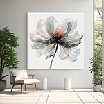 Wandbilder Elegante Blüte in sanften Farbtönen