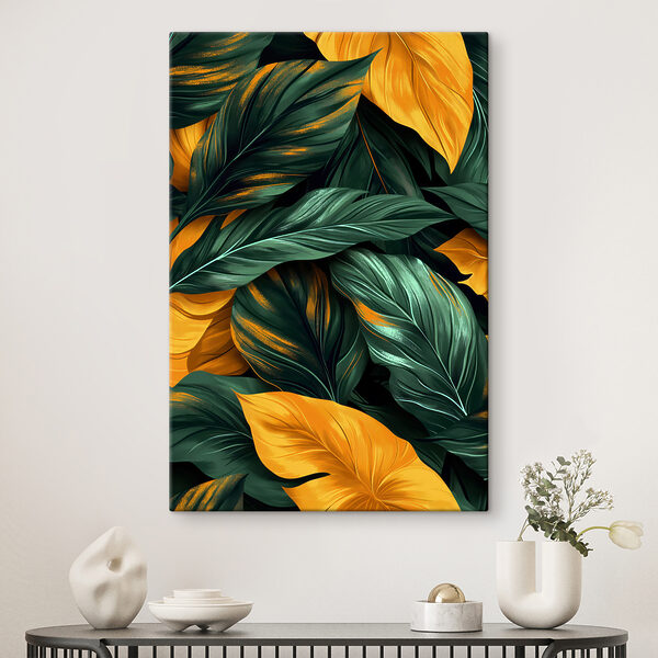 Lebendige Blätter der Natur’s Leinwand Wandbilder Lebendige Blätter der Natur’s Leinwand